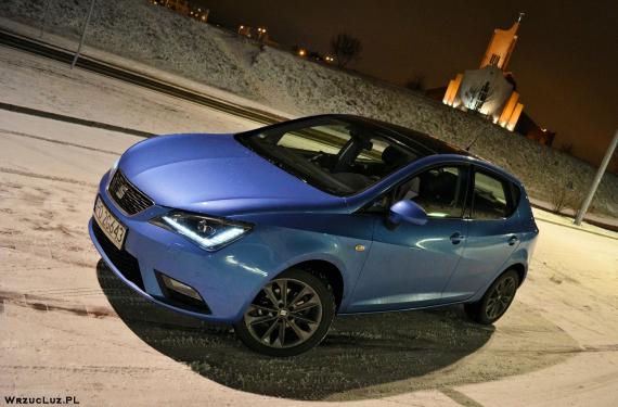 Seat Ibiza Style na tle Białegostoku