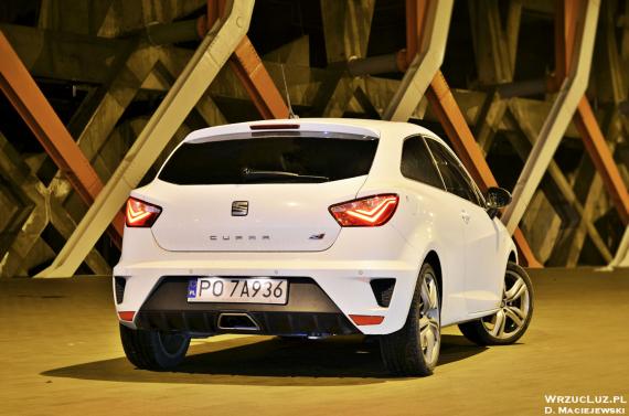 Seat Ibiza Cupra widok tyłu