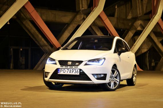 Seat Ibiza Cupra widok przodu